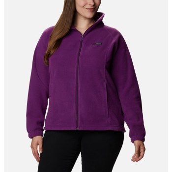 Columbia Benton Springs Full Zip Plus Size, Chamarras Marrom Para Mujer | 246517-YNR